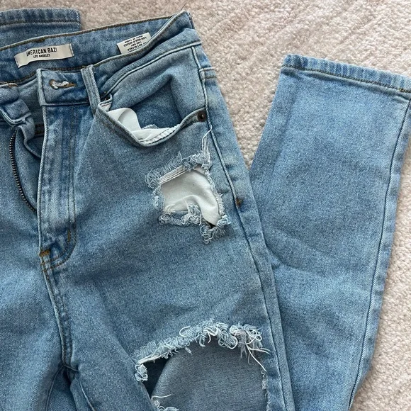 Arthur High Rise Mom Jeans (American Bazi) - Picture 2 of 6